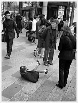 Ginza, Tokyo, March 7, 2004