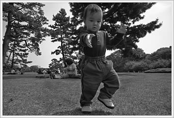 Honmaru, Imperial East Garden, Tokyo, May 8, 2004: click for larger pic