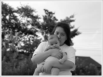 Kaika with Naoko, Warabi, August 3, 2003: click for larger image