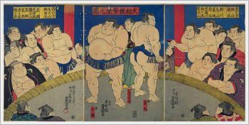 Koyanagi versus Arauma, circa 1844-1850: click for larger