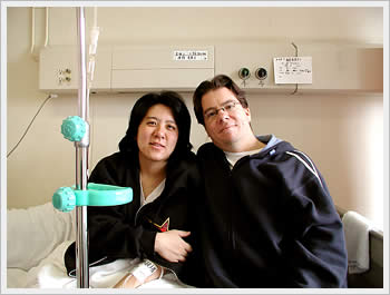 The day of Kaika's birth: click for larger image (33K)