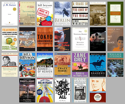 2006 books read compilation of covers