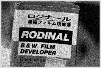 Rodinal B & W Film Developer